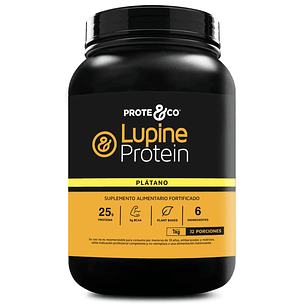Proteína Vegana Lupine Protein 1 kg (28 Servicios) Prote&Co