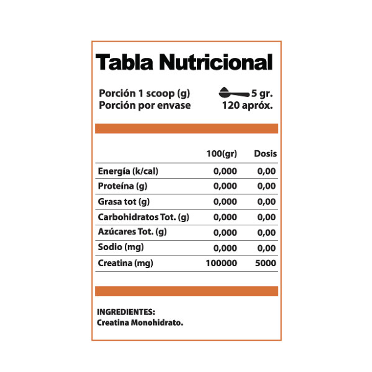 Creatina Monohidrato 600 g (120 servicios) – Winkler Nutrition 2