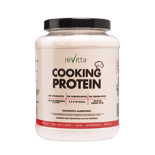 Proteína Whey Cooking Protein 1,28 kgs. (43 servicios) – Revitta Wellness