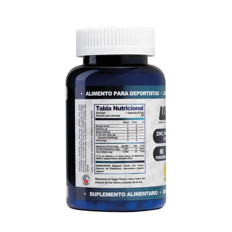 ZMA + B6 60 cáps. (60 porciones) – Winkler Nutrition 2
