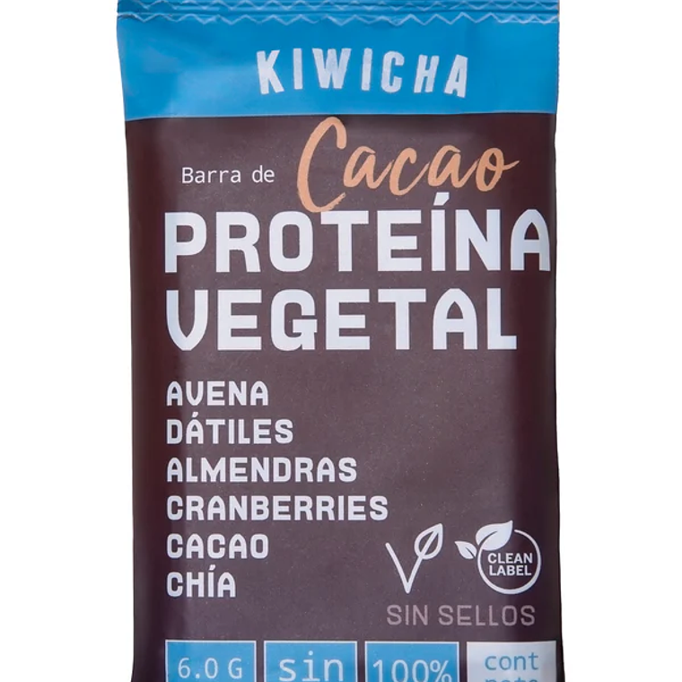 Pack Barras Proteínas Kiwicha 12 Unid - Cacao 2