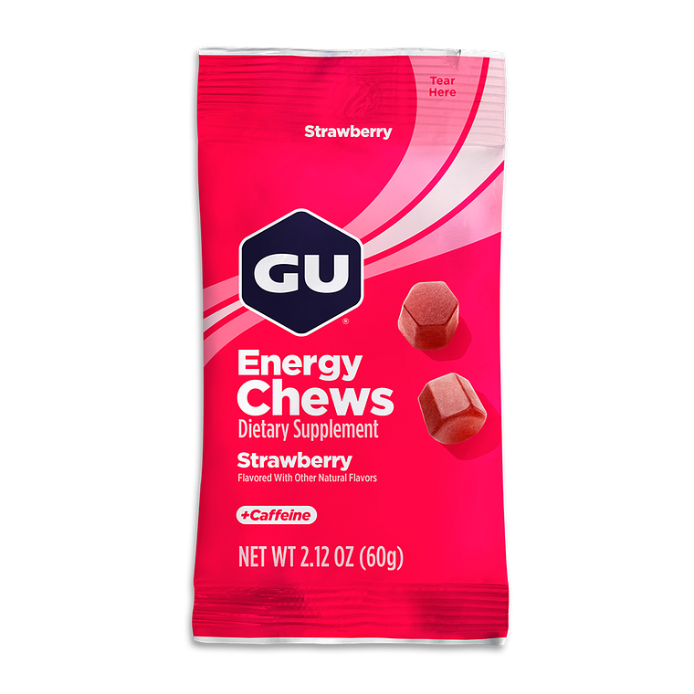 Energy Chews Strawberry (54 g) – GU 3
