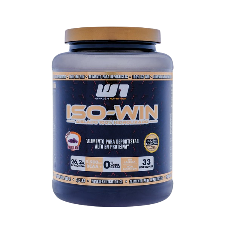 Proteína hidrolizada Iso Win 1 kg (33 servicios) – Winkler Nutrition 1