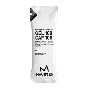 Gel Energético Maurten Gel 100 CAF 100 – Sabor Neutro 40 g (Con Cafeína)