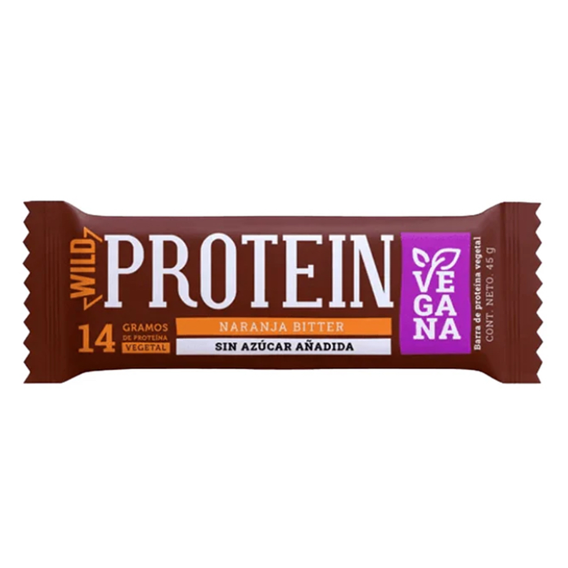 Barra de Proteína Chocolate Naranja Wild Foods 1