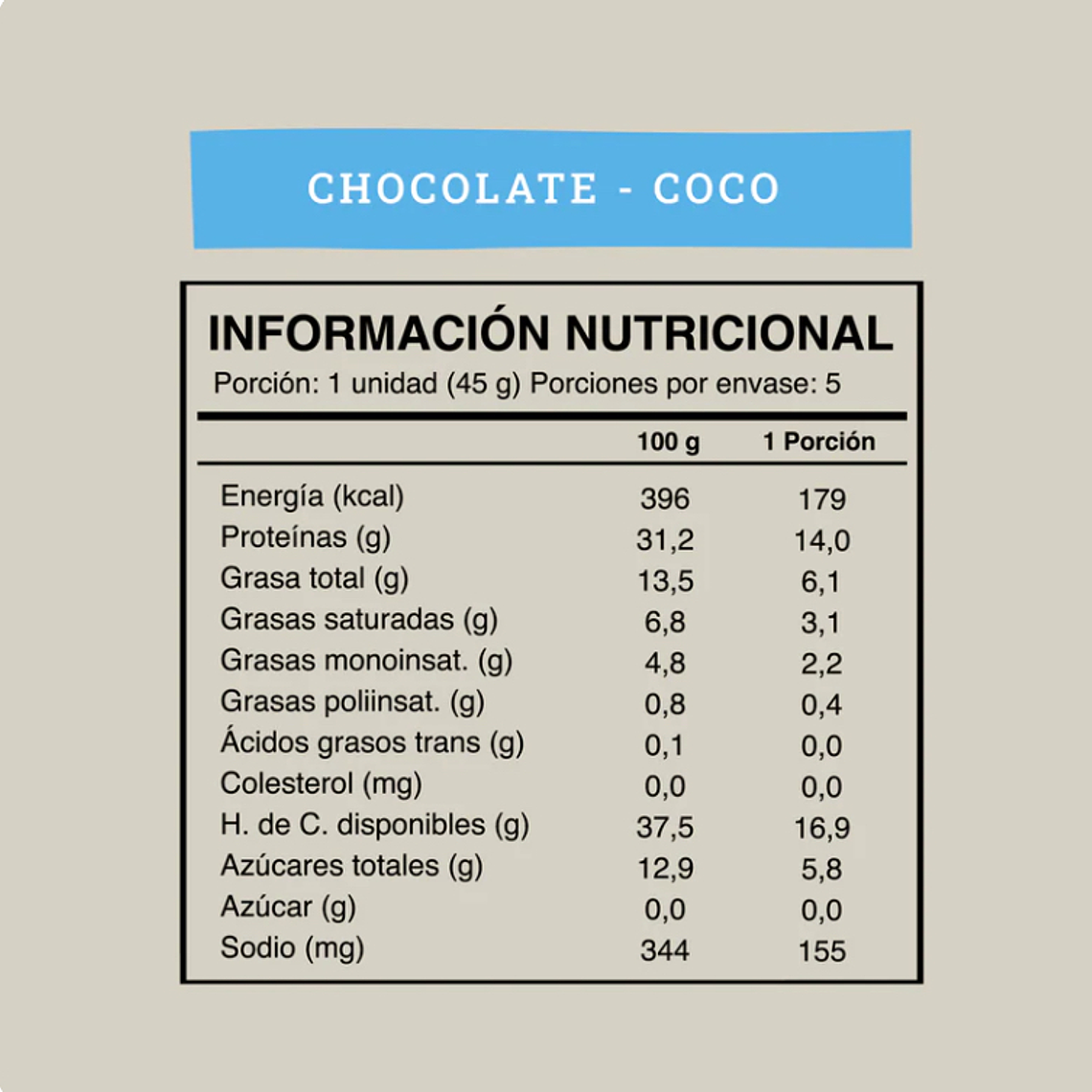 Barra de Proteína Chocolate Coco Wild Foods 2