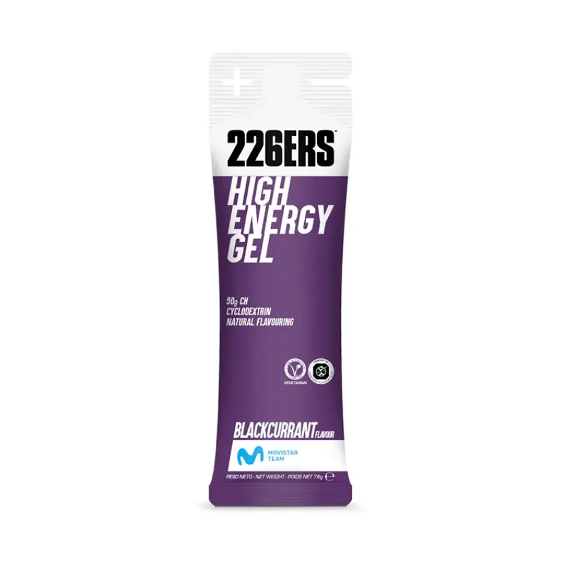 High Energy gel (76g) BCAA BLACKCURRANT 226ERS 1