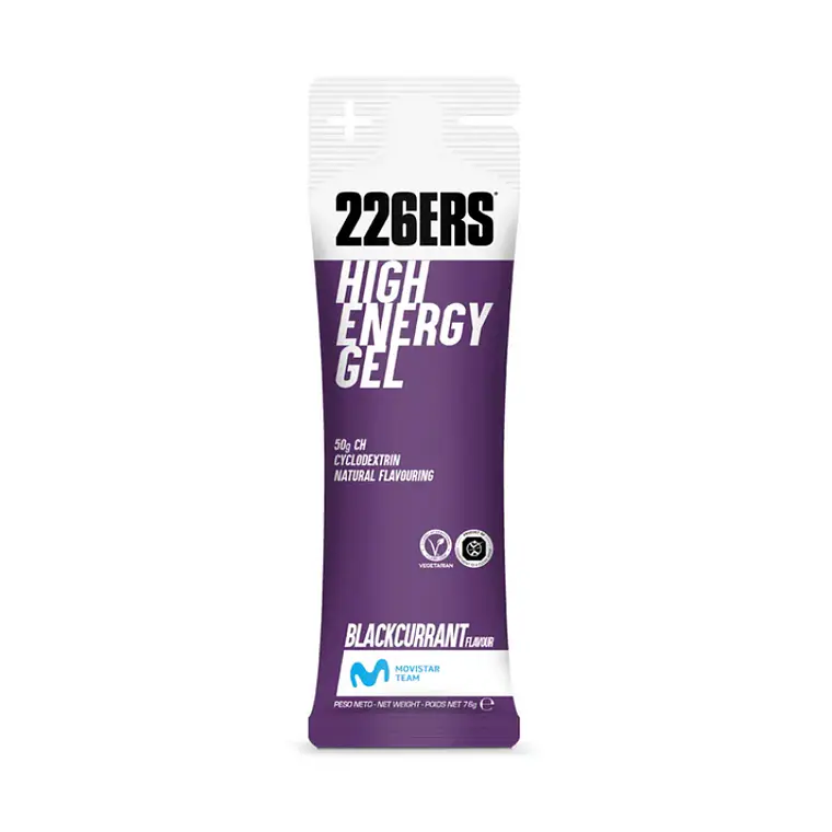 High Energy gel (76g) BCAA BLACKCURRANT 226ERS 1
