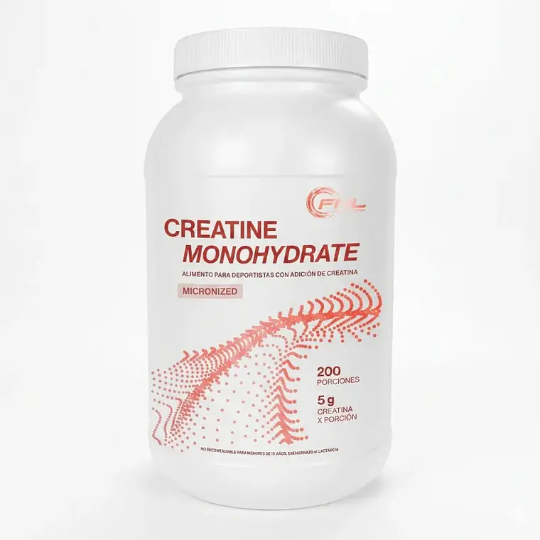 Creatina Monohidrato 1 kg (200 servicios) FNL 1