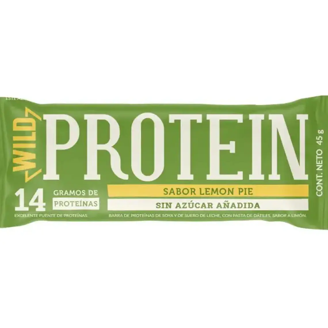 Barra de Proteína Chocolate Pie de Limón Wild Foods 1