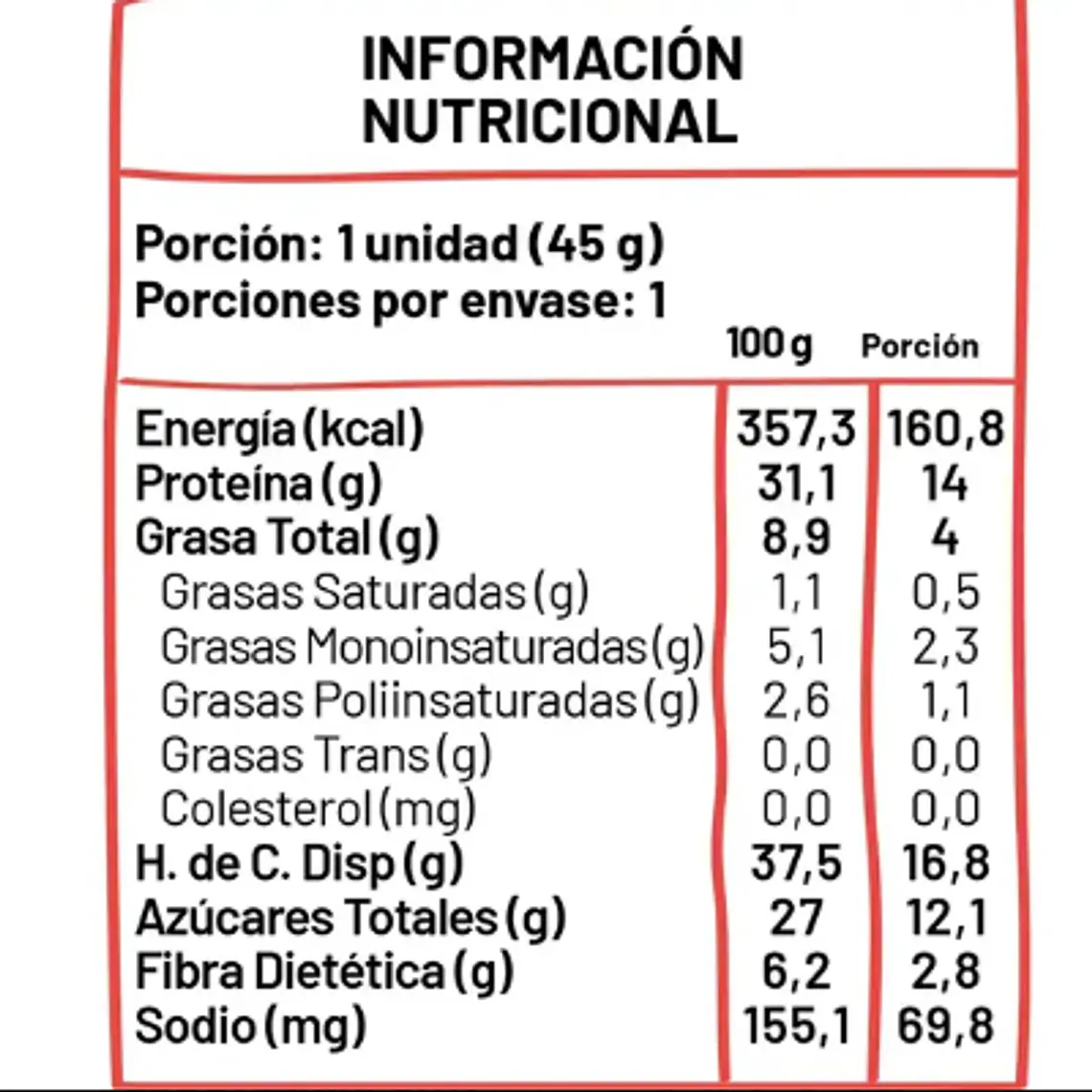 Display Barras de Proteína 12 Unidades ALMENDRA Underfive 3