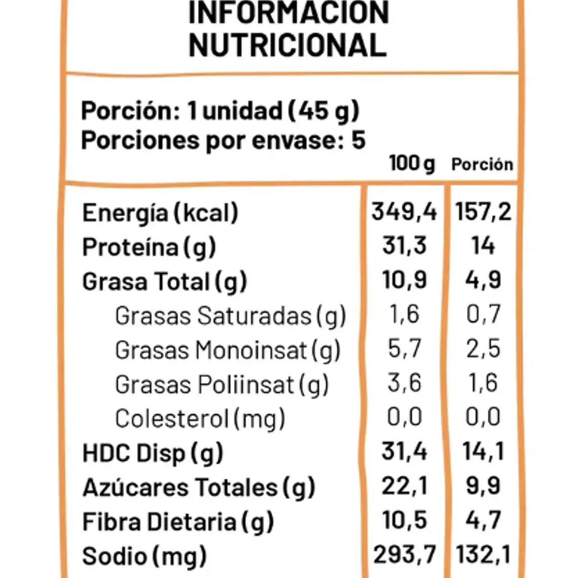 Display Barras de Proteína 12 Unidades SALTED PEANUT Underfive 3
