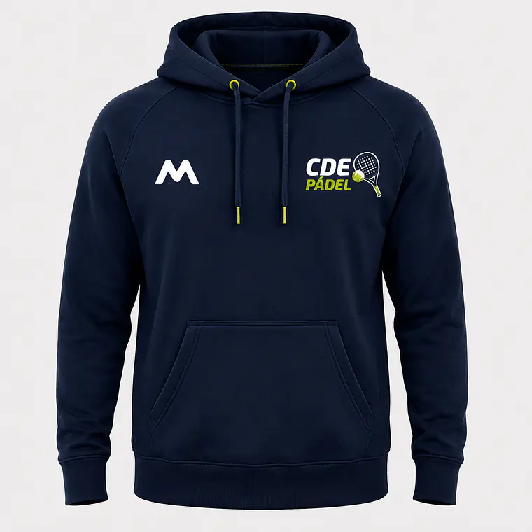 Polerón Urban Unisex – CDE Pádel | Azul 1