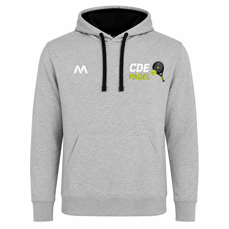 Polerón Urban Unisex – CDE Pádel | Gris 1