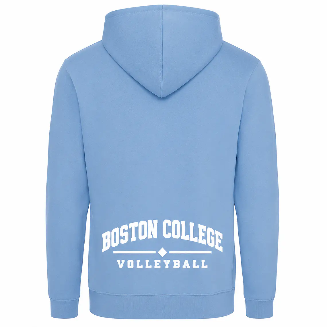 Polerón Urban Unisex – Boston College | Celeste/Blanco 2