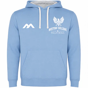 Polerón Urban Unisex – Boston College | Celeste/Blanco