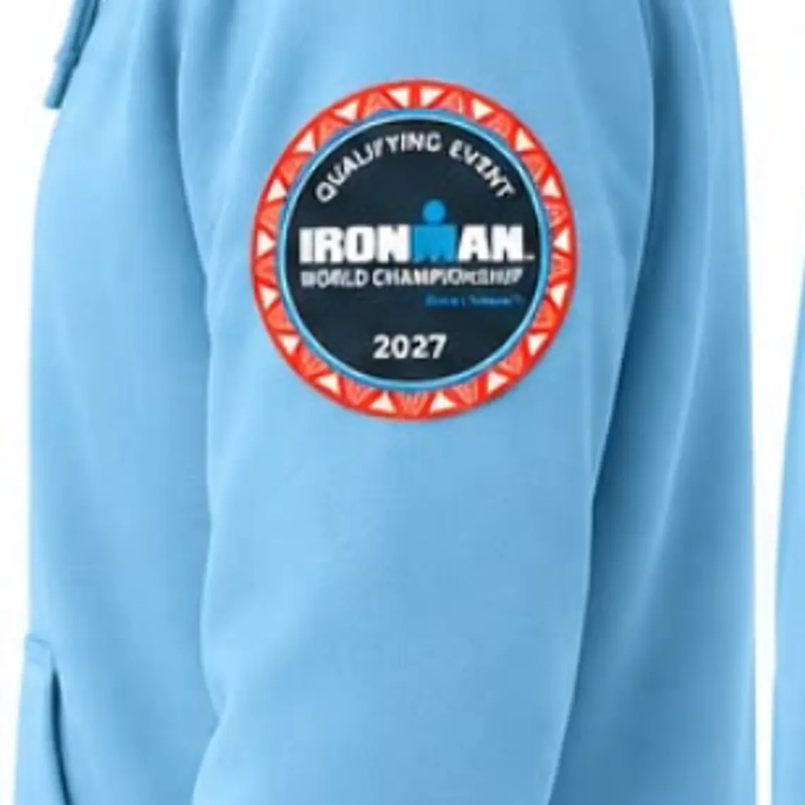 Polerón IRONMAN VALDIVIA 140.6 Unisex | Celeste 4