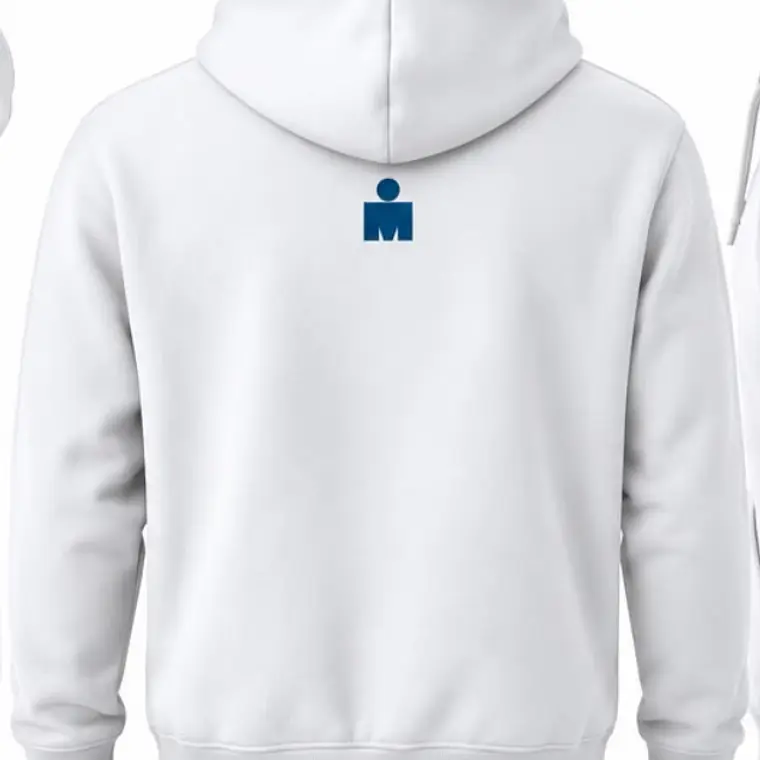 Polerón IRONMAN VALDIVIA 140.6 Unisex | Blanco 2