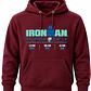 Polerón IRONMAN VALDIVIA 140.6 Unisex | Burdeo Oscuro - Miniatura 1