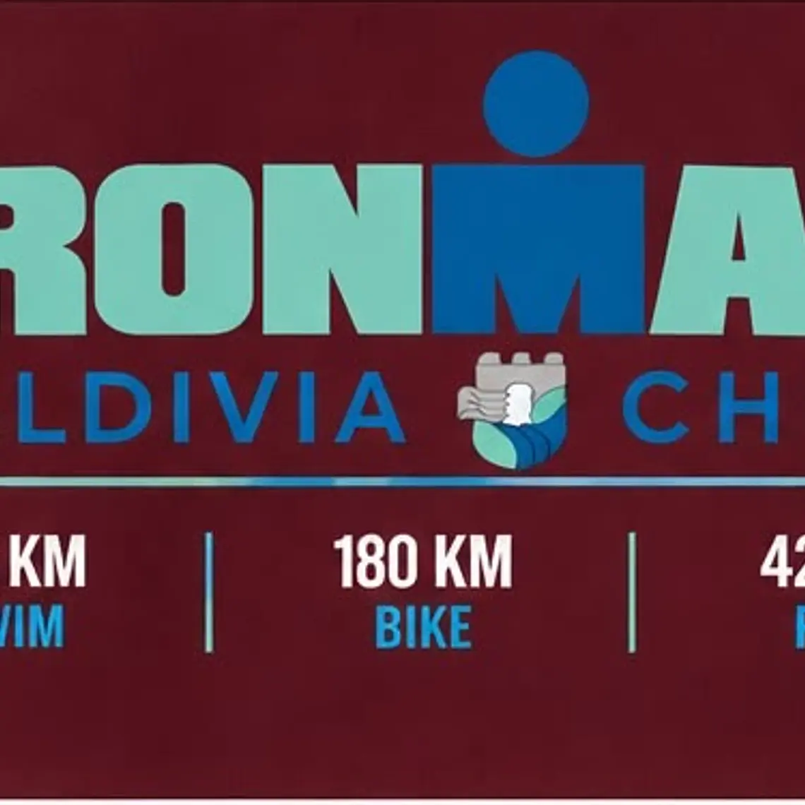 Polerón IRONMAN VALDIVIA 140.6 Unisex | Burdeo Oscuro 5