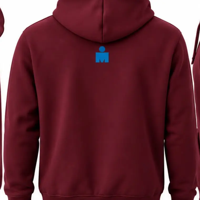 Polerón IRONMAN VALDIVIA 140.6 Unisex | Burdeo Oscuro 2