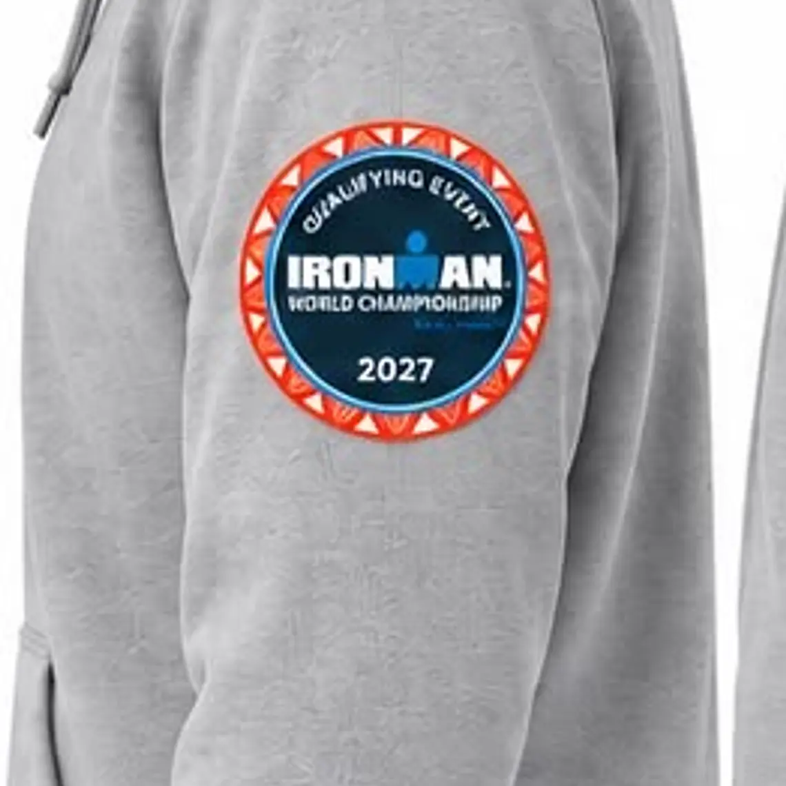 Poleron IRONMAN VALDIVIA 140.6 Unisex | Gris 5
