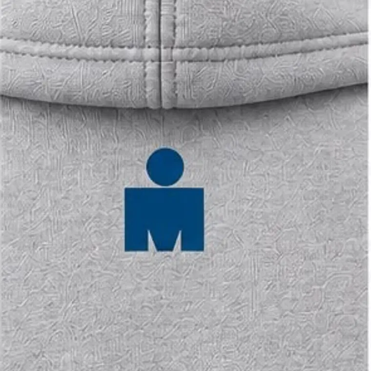Poleron IRONMAN VALDIVIA 140.6 Unisex | Gris 3