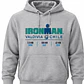 Poleron IRONMAN VALDIVIA 140.6 Unisex | Gris - Miniatura 1