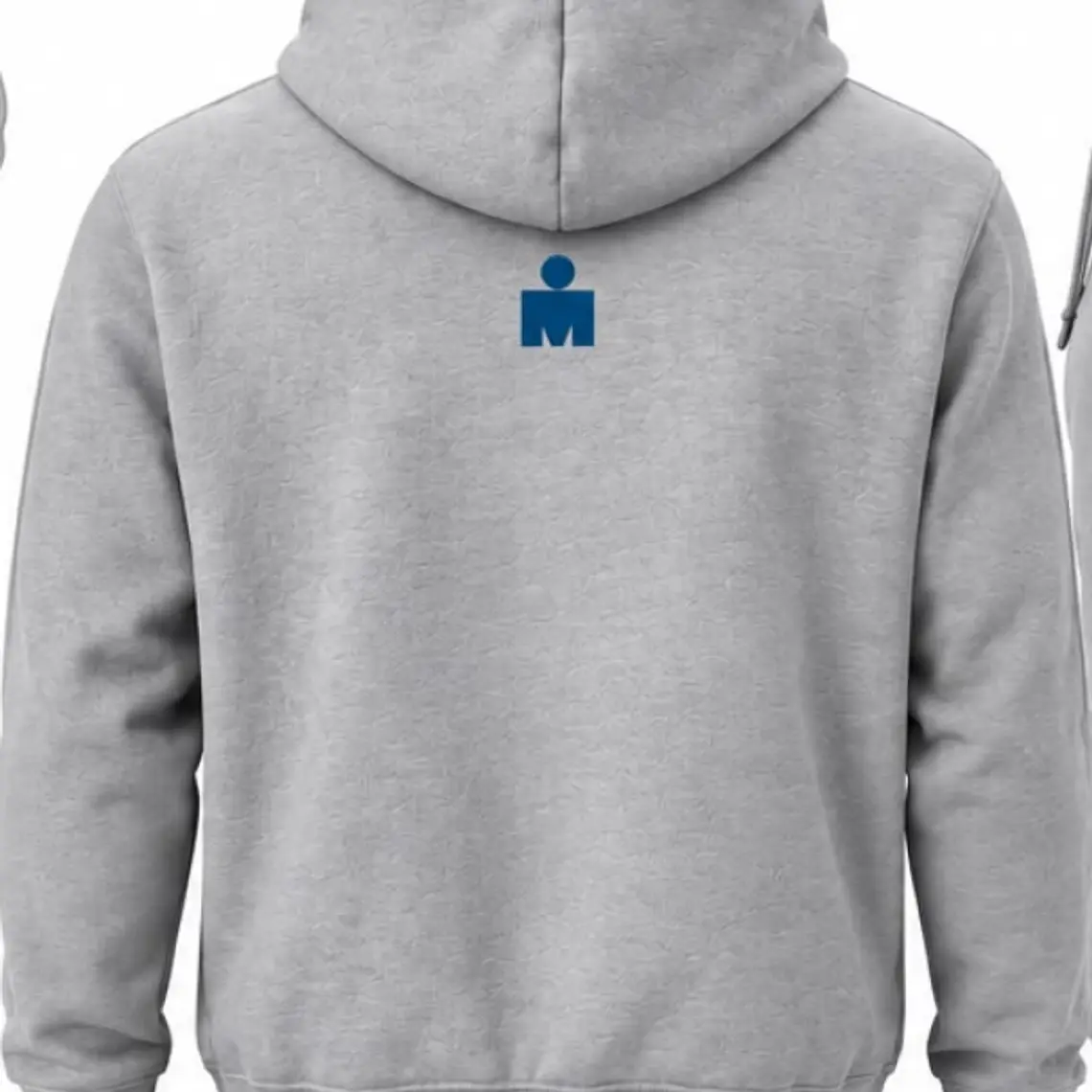 Poleron IRONMAN VALDIVIA 140.6 Unisex | Gris 2