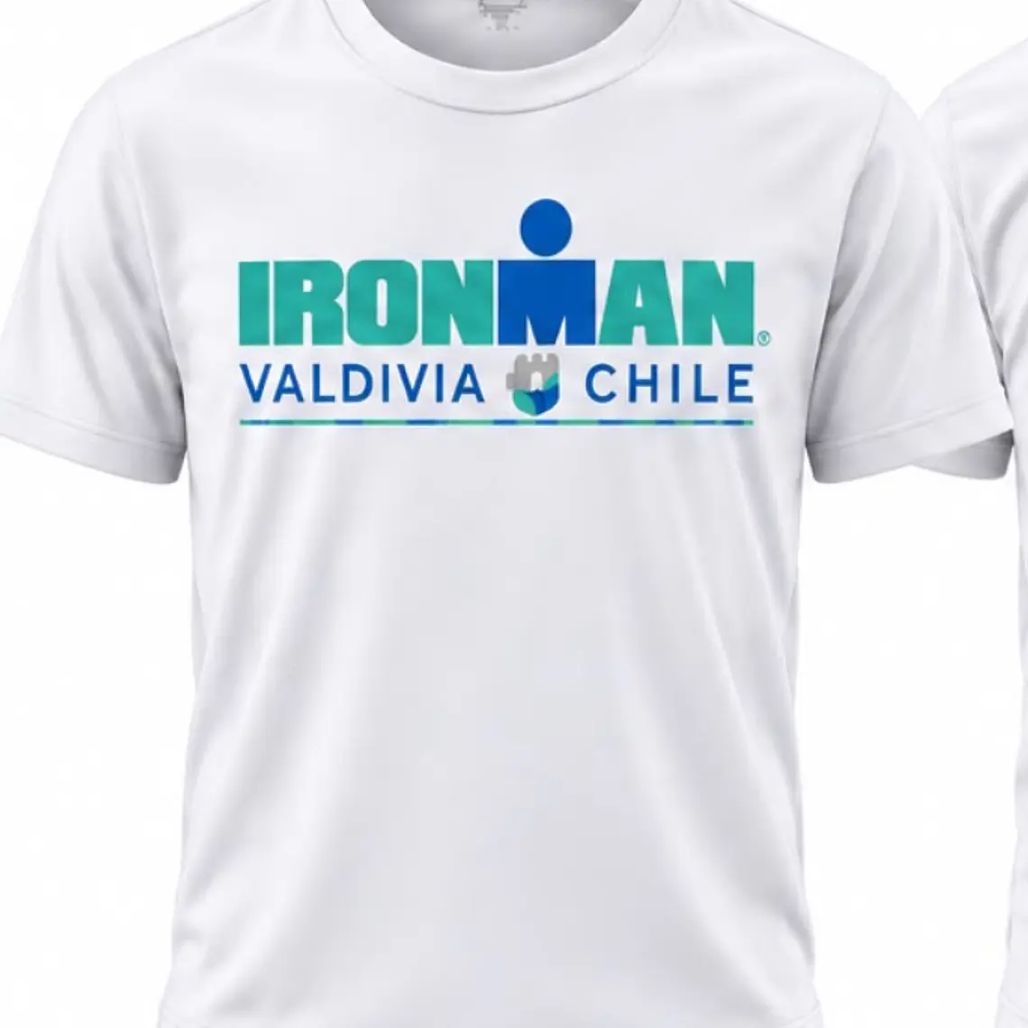 Polera IRONMAN VALDIVIA Unisex | Blanco 1