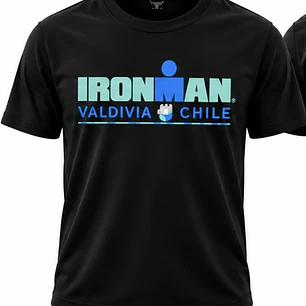 Polera IRONMAN VALDIVIA Unisex | Negro