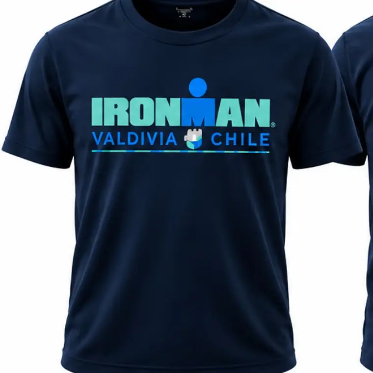Polera IRONMAN VALDIVIA Unisex | Azul Oscuro 1