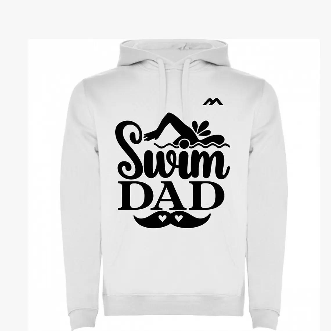 Polerón Swim Dad 1 | Blanco 1