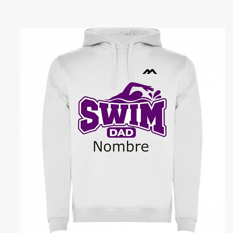 Polerón Swim Dad 2 | Blanco 1
