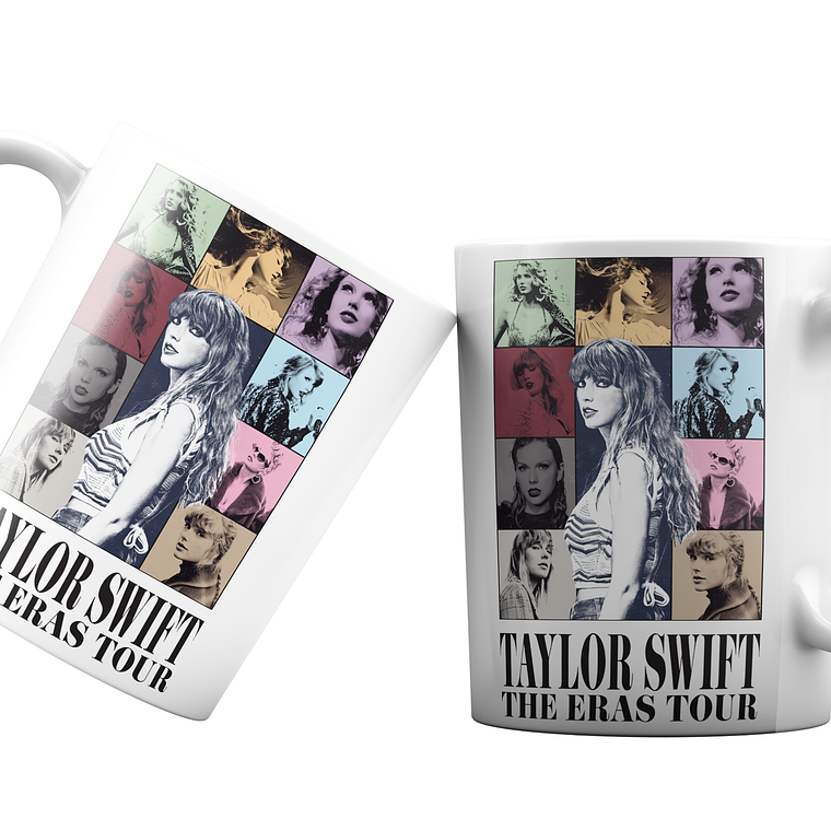 Tazón Taza Taylor Swift The Eras Tour Monstruatazas Blanco Taylor Swift 1