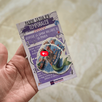 Bolsa Tatuajes Temporales 