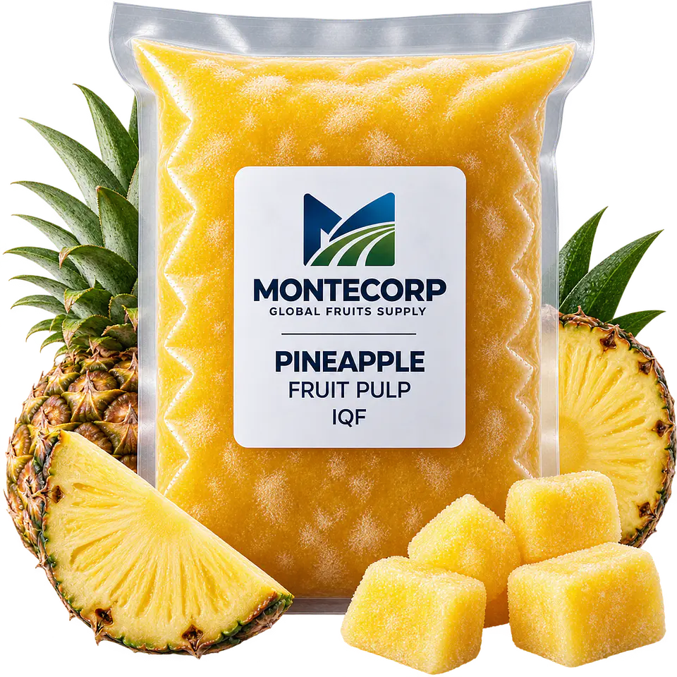 Pulpa de Piña IQF 1