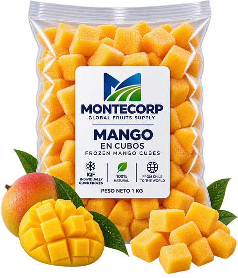 Mango en cubos IQF