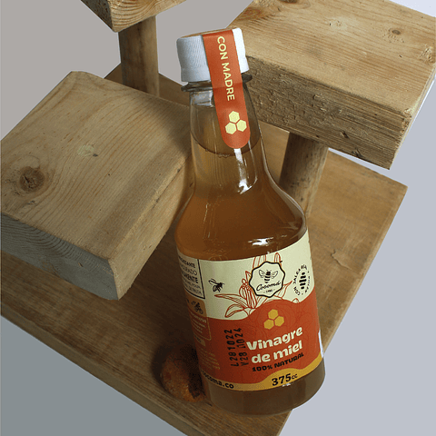 Vinagre de Miel 100% Natural 375 CC