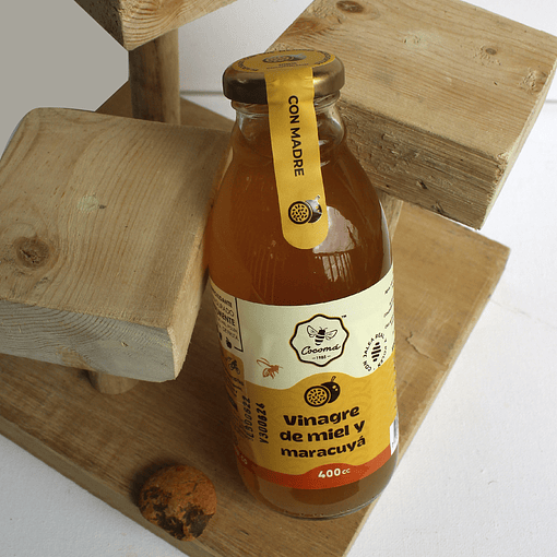 Vinagre de miel con sabores  100% natural 400 cc