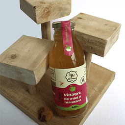  Vinagre de miel con sabores  100% natural 400 cc