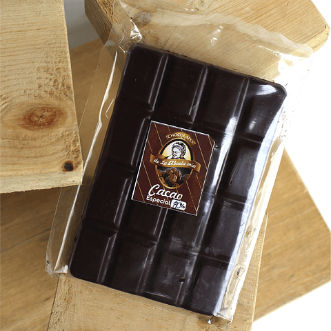 Chocolatina Artesanal 80 g  (Diversos sabores) 