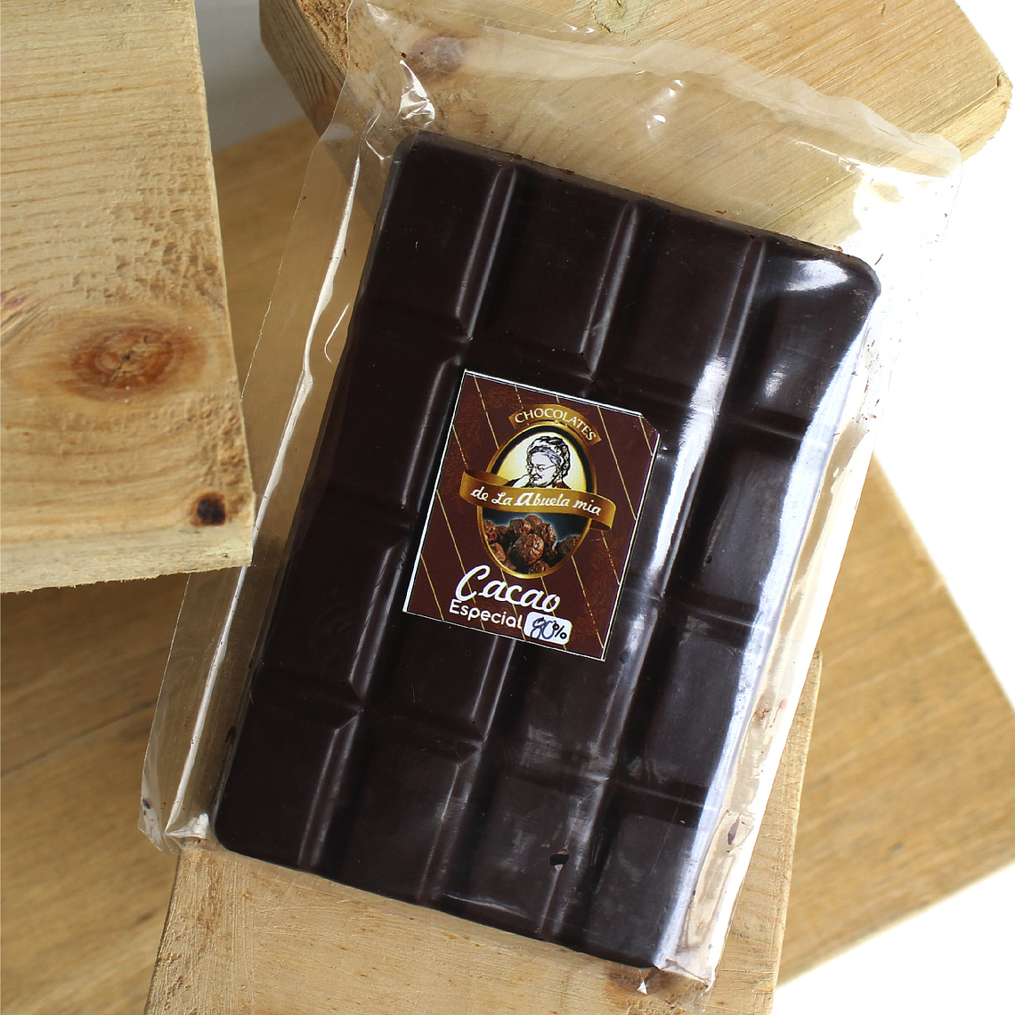 Chocolatina Artesanal 80 g  (Diversos sabores)  1