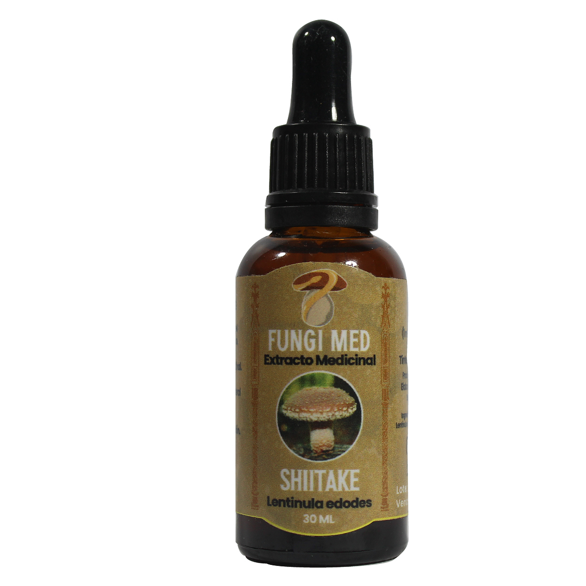 Extracto medicinal Shiitake (Lentinula edodes) 30 ml 1