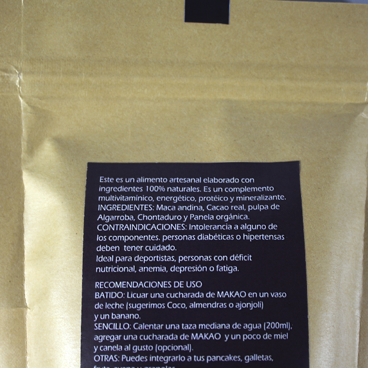 Makao - Maka, Algarrobo, Chontaduro y Cacao  2