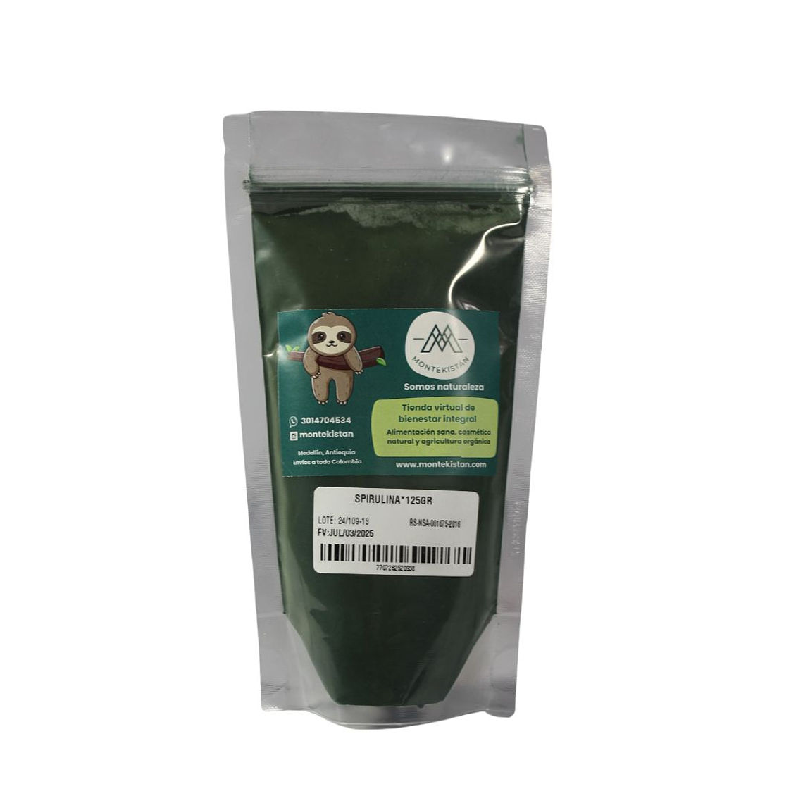 Espirulina 125 g 1