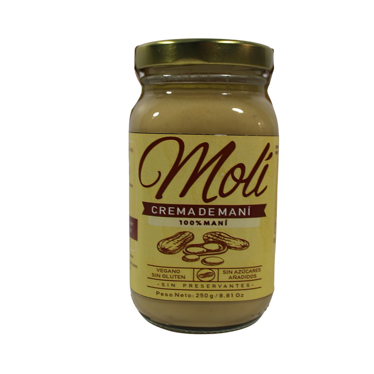 Mantequilla 100% Maní - Moli  1