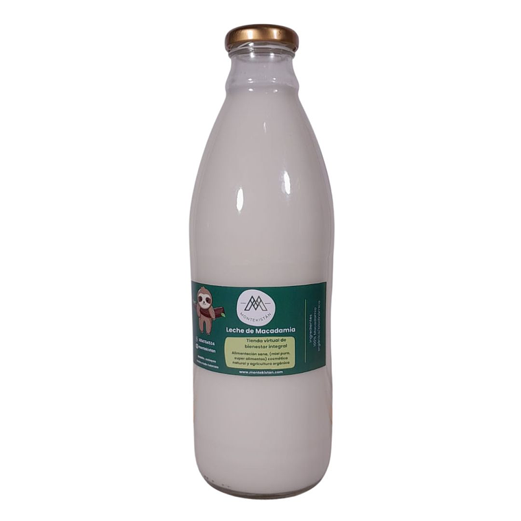 Leche de Macadamia Orgánica  2