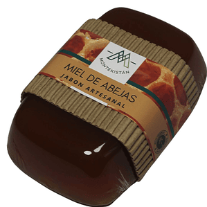 Jabón artesanal de miel pura