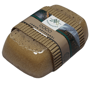 Jabón artesanal de coco